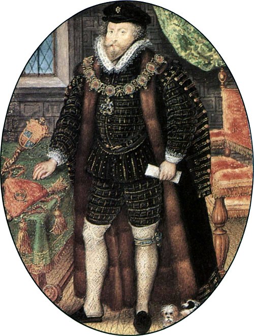 Sir Christopher Hatton, 1589, Nicholas Hilliard
