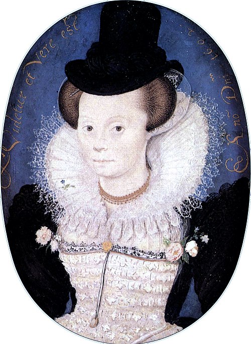An Unknown Woman, 1602, Nicholas Hilliard