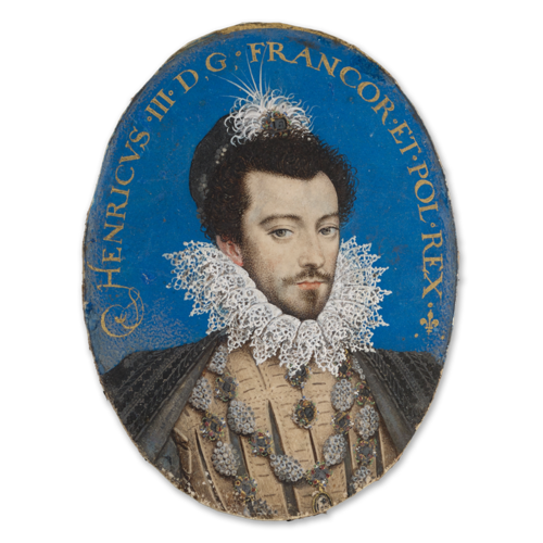 Henri III of France, 1576, Nicholas Hilliard