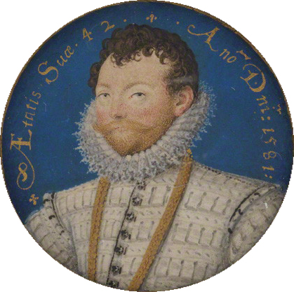 Sir Francis Drake, 1581, Nicholas Hilliard