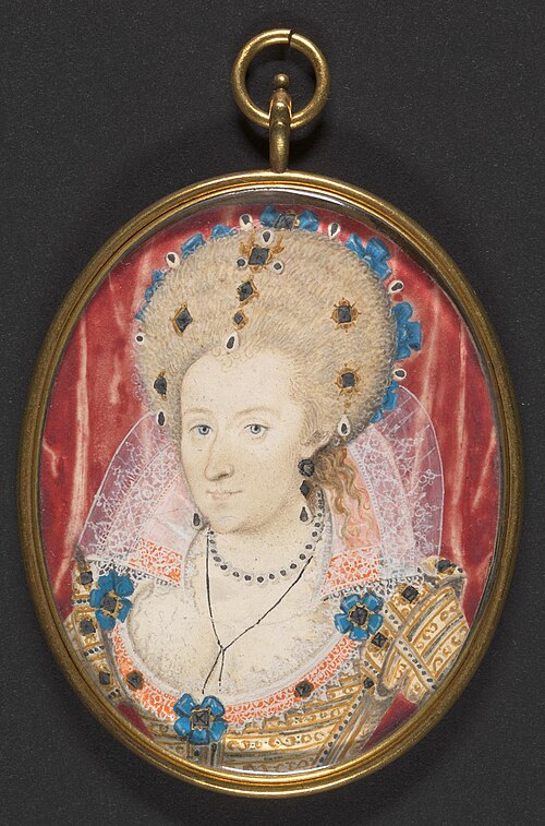 Anne of Denmark, 1574, Nicholas Hilliard