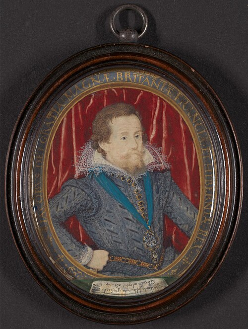 James I of England and VI of Scotland, 1610, Nicholas Hilliard