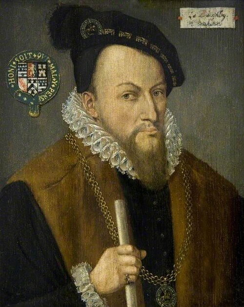 William Cecil (1520–1598), Lord Burghley, 1565, Nicholas Hilliard