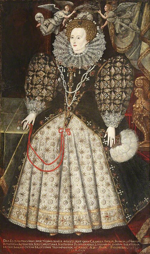 Elizabeth I (1533–1603), 1590, Nicholas Hilliard
