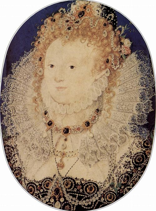 Porträt Elisabeth I., Königin von England, , Nicholas Hilliard