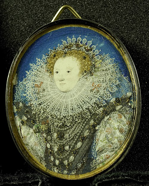 Elizabeth I of England, 1588, Nicholas Hilliard