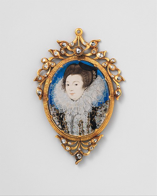 Portrait of a Woman, 1597, Nicholas Hilliard