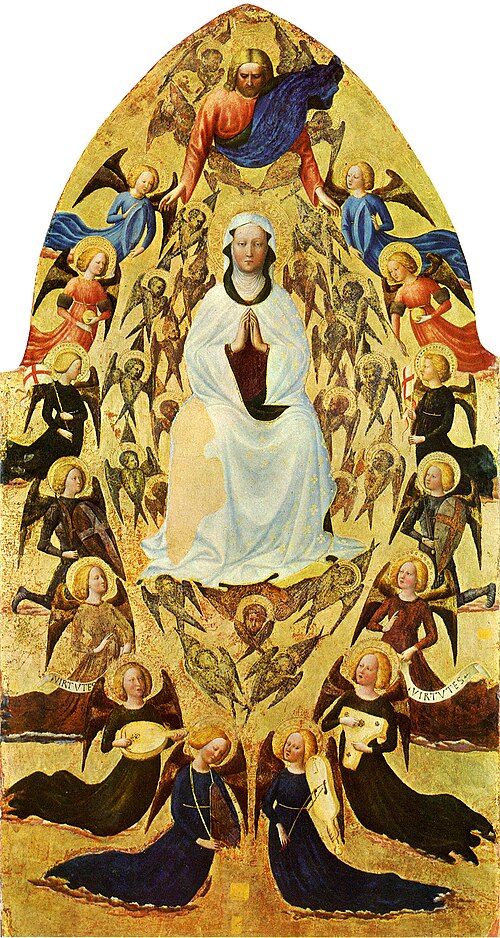 The Assumption of the Virgin, 1428, Masolino da Panicale
