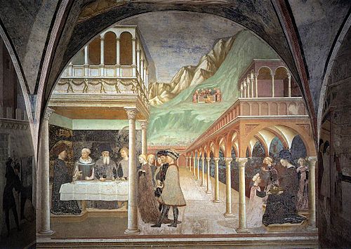Le Banquet d'Hérode, 1435, Masolino da Panicale