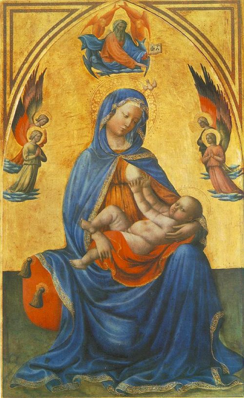 Vierge de l'humilité, 1420, Masolino da Panicale