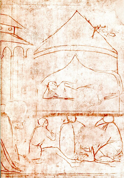 Storie della Vera Croce, , Masolino da Panicale