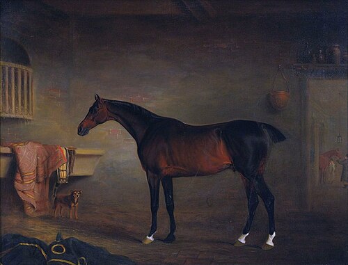 The Bay Easton in his Stable, 1810, John Ferneley