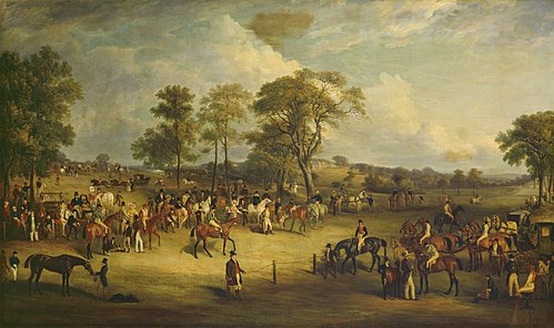 Heaton Park Races, 1829, John Ferneley
