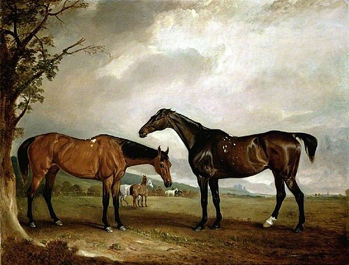 Longford Lass and the Jew, 1853, John Ferneley