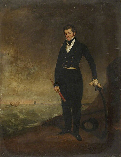 Lieutenant Henry Fortescue (1798-1876), 1824, John Ferneley