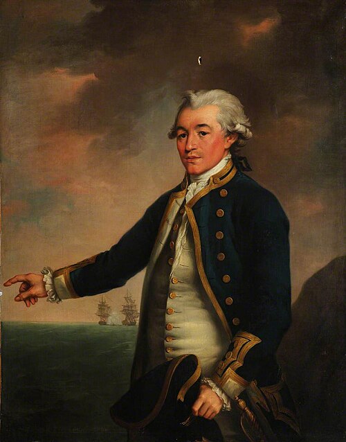 Portrait of Captain Peacock, circa 1780, 1783, John Francis Rigaud