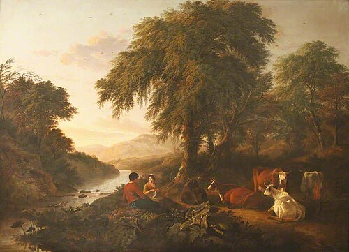 Classical Landscape, , John Glover