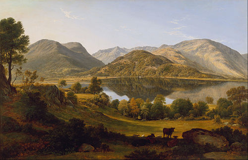 Ullswater, early morning, 1824, John Glover