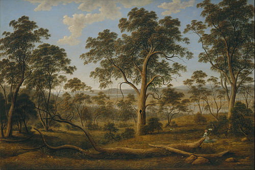 Launceston and the river Tamar, 1832, John Glover