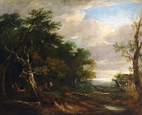 A Woodland River Landscape, 1819, John Glover