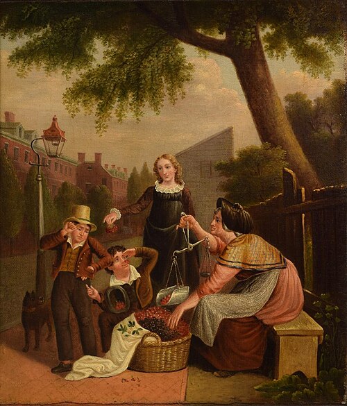 The Cherry Seller, 1815, John Lewis Krimmel