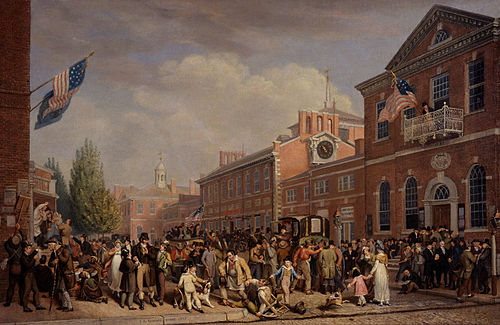 Election Day 1815, 1815, John Lewis Krimmel