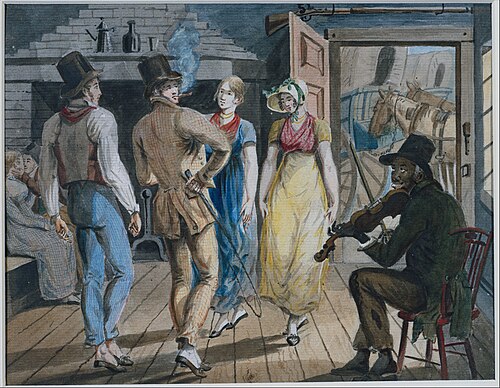 Merrymaking at a Wayside Inn, , John Lewis Krimmel