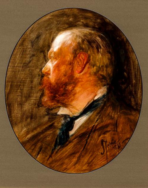 Self Portrait, 1881, John Pettie