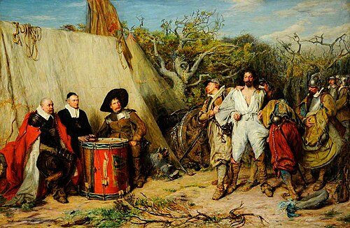 The Drumhead Court Martial, 1865, John Pettie