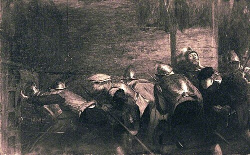 The Sally, 1870, John Pettie
