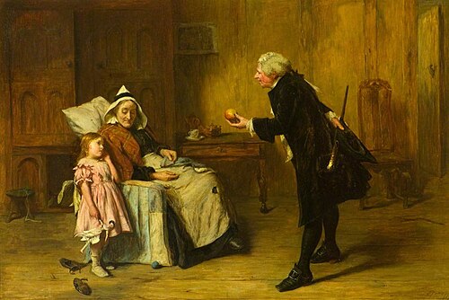 The Doctor's Visit, 1867, John Pettie