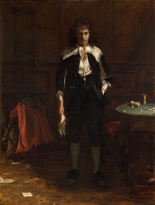 Cleaned Out, 1868, John Pettie