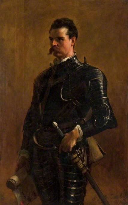 A Knight of the Seventeenth Century, 1877, John Pettie