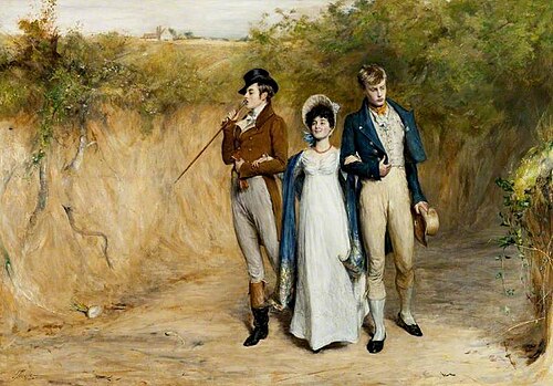 Two Strings to Her Bow, 1887, John Pettie