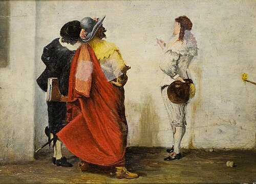 'Ho! Ho! Old Noll!', 1893, John Pettie