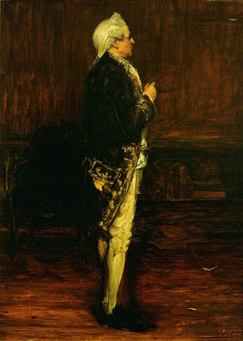 A Gentleman in Court Dress, , John Pettie