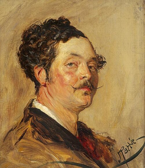 Sir David Murray, 1849 - 1933. Artist, 1890, John Pettie