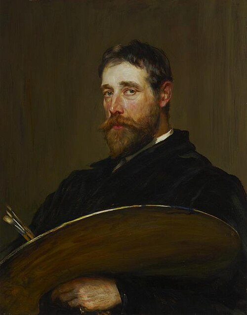 James Campbell Noble, 1846 - 1913. Artist, 1889, John Pettie
