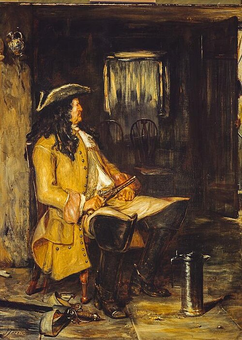 Who Goes?, 1881, John Pettie