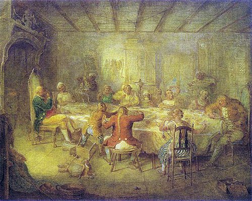 A Knickerbocker Tea Party, 1866, John Quidor