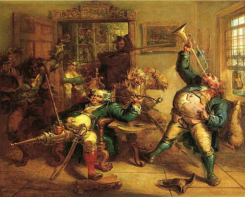 Antony Van Corlear Brought Into the Presence of Peter Stuyvesant., 1839, John Quidor