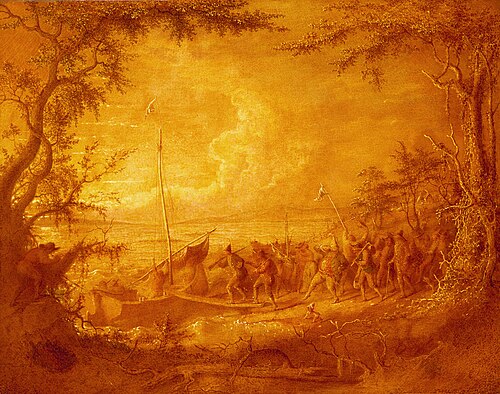 Embarkation from Communipaw, 1861, John Quidor