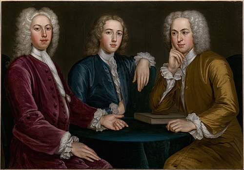 Daniel, Peter, and Andrew Oliver, 1732, John Smybert