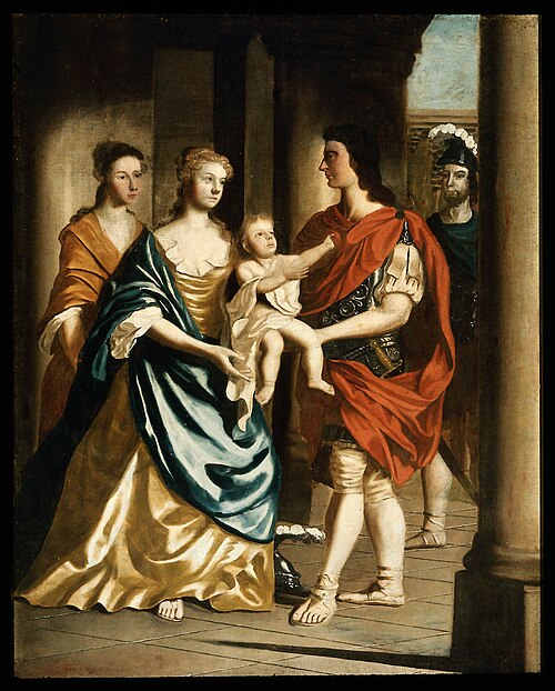 Parting of Hector and Andromache, , John Smybert