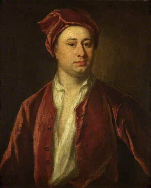 Unknown man, , John Smybert