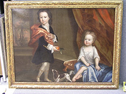 Portrait of the Clark Children, 1746, John Smybert