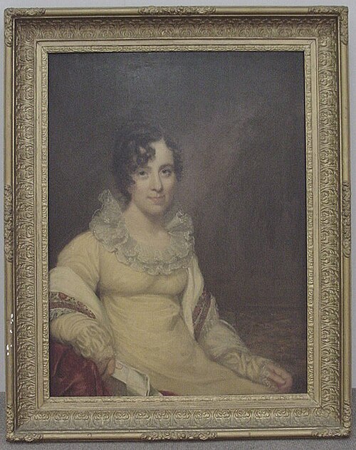 Ellen Vanderpoel McCoy, 1813, John Wesley Jarvis