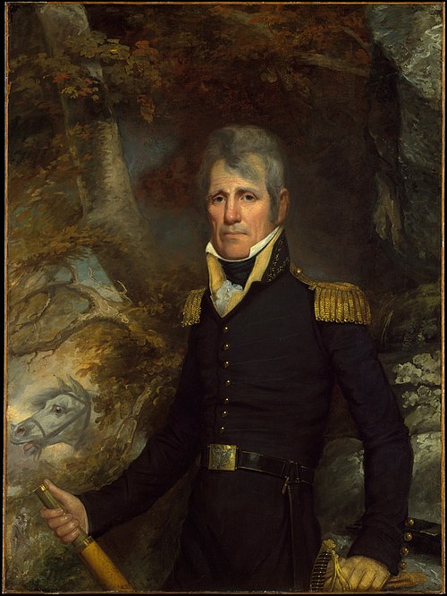 General Andrew Jackson, 1819, John Wesley Jarvis