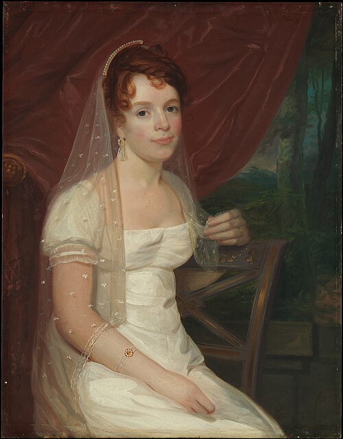 Mrs. Robert Dickey (Anne Brown), 1808, John Wesley Jarvis