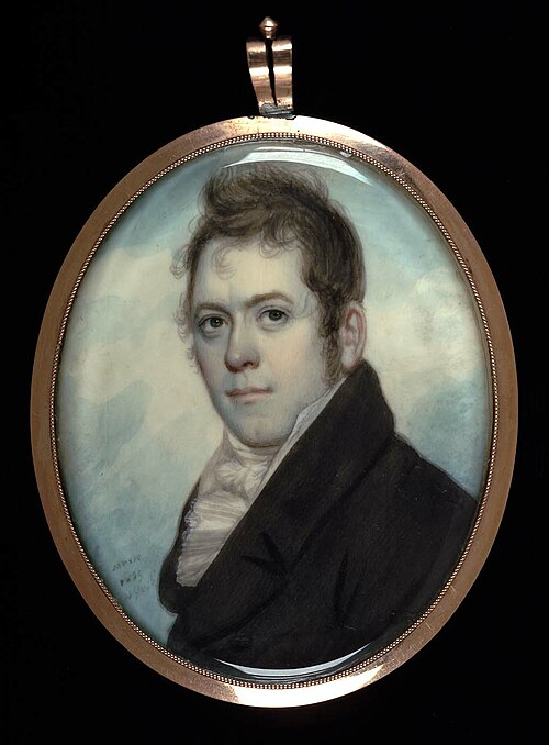 Mr. Nichol, 1809, John Wesley Jarvis